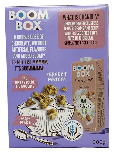 Pack of 6 - Boom Box Muesli (Double Chocolate (300g))