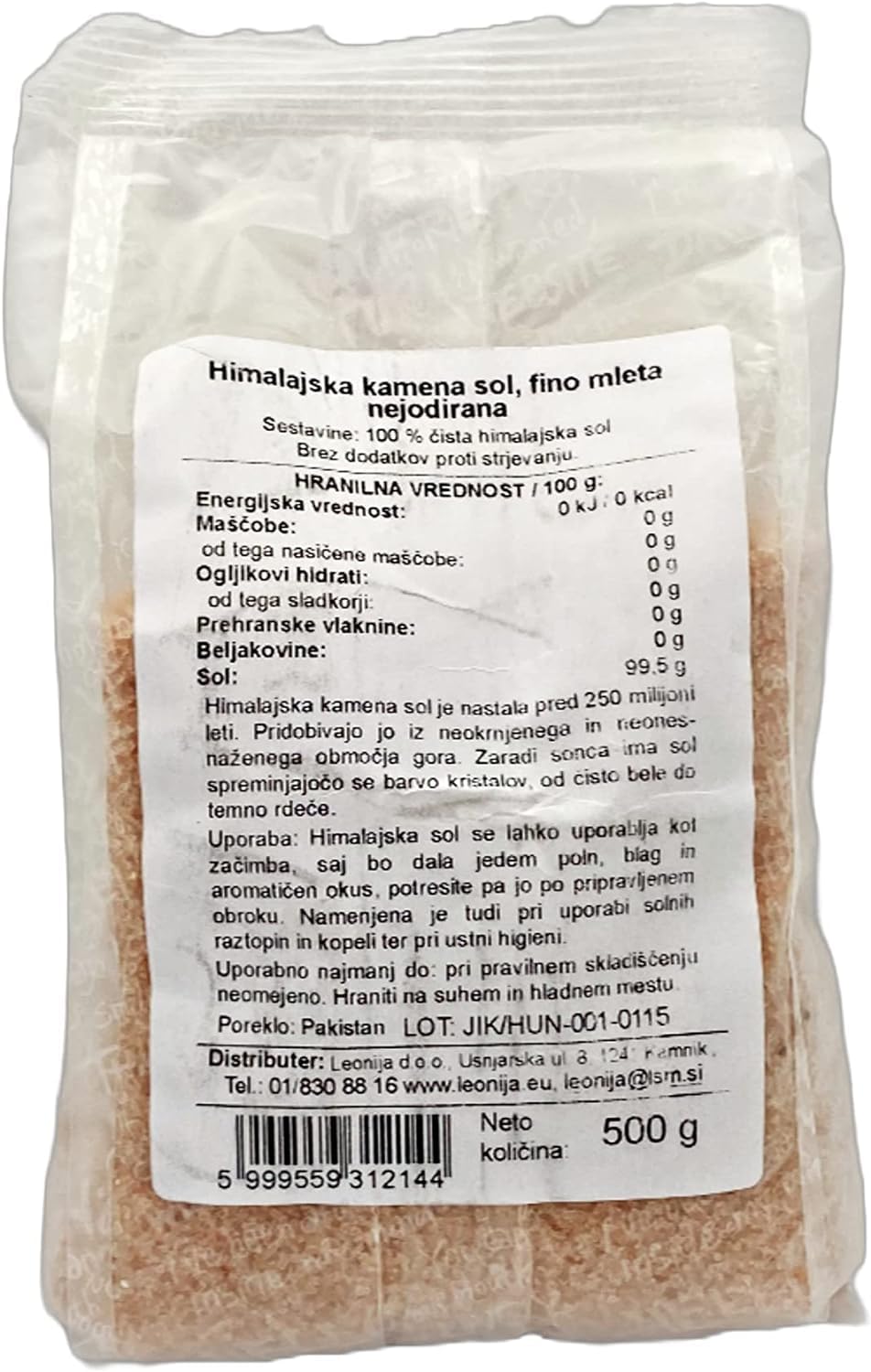 Premium Himalayan Salt - 1kg | Pure & Natural Himalayan Salt | Healthy Choices, Multiple Uses | Ideal for Cooking, Seasoning & More (1 Pack (1kg))