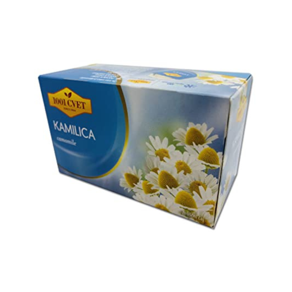 Herbal tea from the mountains of the Alps, chamomile, 4 packs of 20 bags (chamomile tea 80 tea bags).