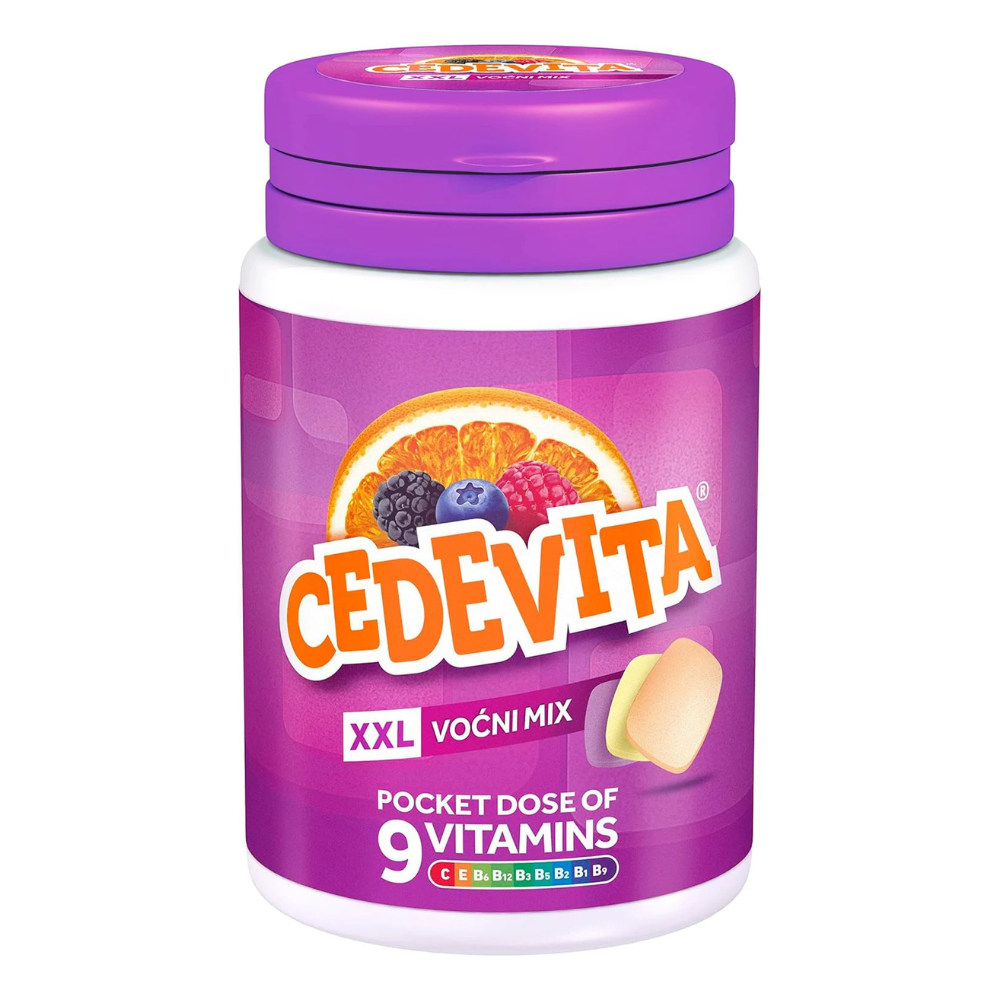 Pack of 15 - 58.5g Cedevita Multivitamin Healthy and Sweet Candies (Gummies)