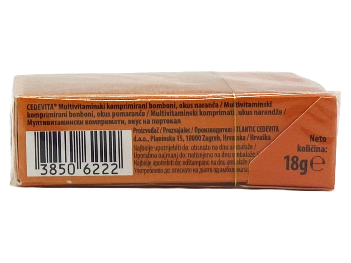 Cedevita Multivitamin Healthy and Sweet Candies (Orange)