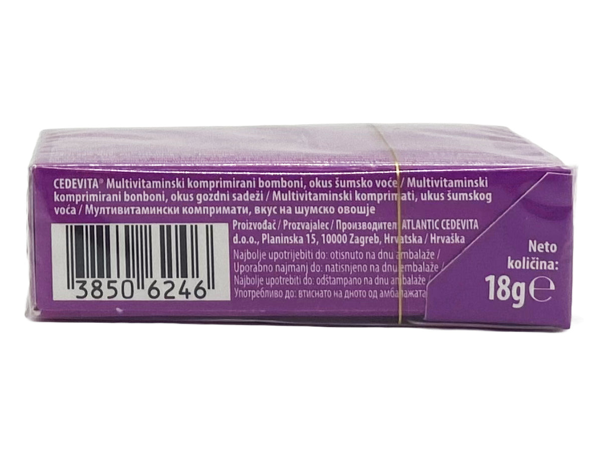 Cedevita Multivitamin Healthy and Sweet Candies (Forest Fruits)