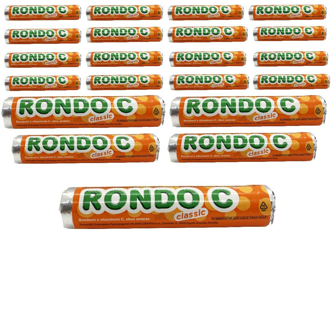 Cedevita Multivitamin Healthy and Sweet Sweets with 9 Essential Vitamins in Rondo Flavour - A Bag Full of Vitamins to Strengthen the Immune System - Pack of 21 Sweets 28g