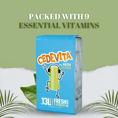 Cedevita Instant 9 Vitamins Drink in Granules 1 kg (for 13 Litre Drink) Elderberry and Lemon