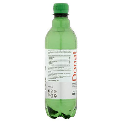 Natürliche Magnesium Wasser - 500 mg Magnesium in 500 ml - Donat MG - (12 Stück)