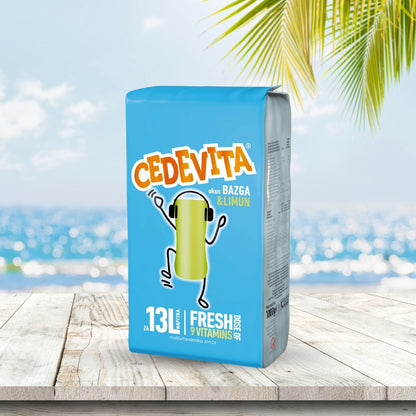 Cedevita Instant 9 Vitamins Drink in Granules 1 kg (for 13 Litre Drink) Elderberry and Lemon