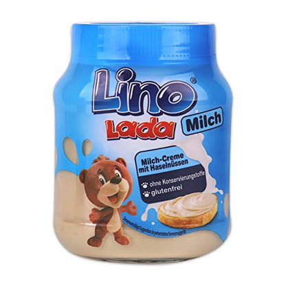 Podravka Lino Lada Milk Hazelnut Cream, Fine Hazelnut and Milk Spread (1 x 400 g)