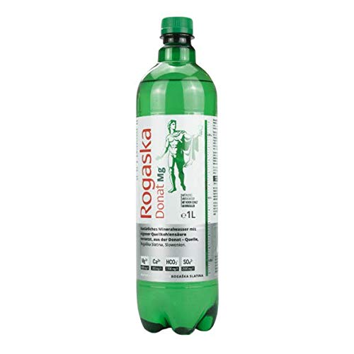 Rogaska Donat Mg Mineral Water with Deposit 1 Litre Bottle - Pack of 6