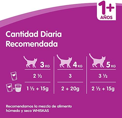 Whiskas Wet Cat Food Selection of Meat in Sauce Multipack (13 x 4 Bags x 100g)