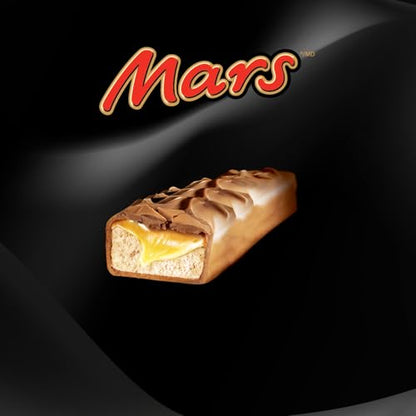 Mars 32 Packs x 51g Chocolate Bars with Caramel, Nougat and Milk Chocolate