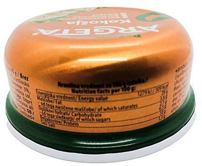 Patè Argeta No Preservatives in Glass (Pate Picant 14 Tubs 95 g, 95 g) - Natural Aroma