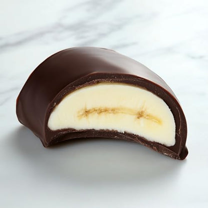 Kraš Bananko 120g - Irresistibly Delicious Mini Chocolate Covered Foam Bananas - Treat Yourself to Every Bite of Sweet Bliss! Pack of 5