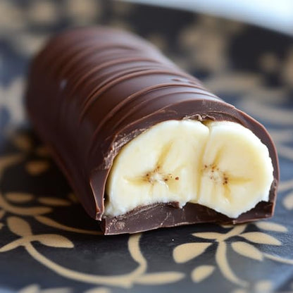 Kraš Bananko 120g - Irresistibly Delicious Mini Chocolate Covered Foam Bananas - Treat Yourself to Every Bite of Sweet Bliss! Pack of 5