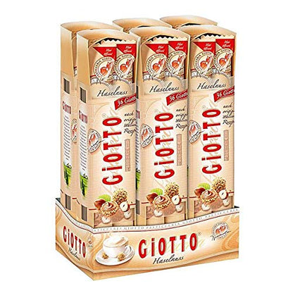 Ferrero Giotto Stuffed Hazelnut Biscuit, 154.8 g (Pack of 6)