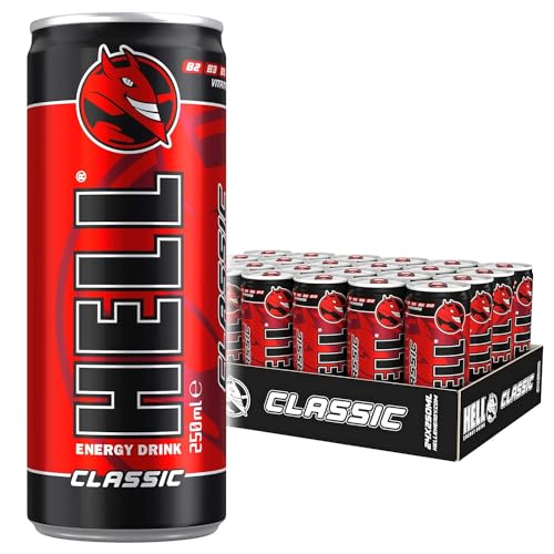 SORINA Hell Energy Drink 24 cans of 250 ml each including deposit