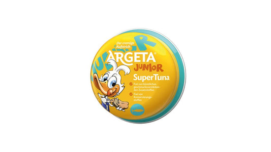 Argeta Pasta Junior SuperTuna Tunina Pasta Tuna Spread Pate Bread Spread 95 g