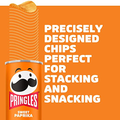 Pringles Sweet Paprika | Pepper Chips | Pack of 19 (19 x 165 g)
