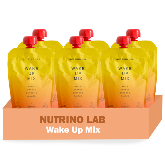 NUTRINO LAB WAKE UP MIX – apple, orange, carrot, ginger 6 x 200g