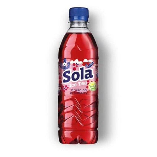 SOLA Drinks (Brusnica Cranberry, 0,5 l)