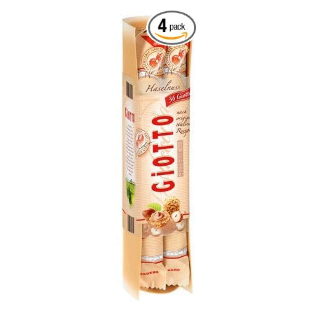 Giotto Hazelnut, pack of 4 (36 pieces) - 154.8 g