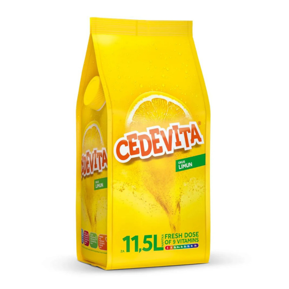 Cedevita Instant 9 Vitamins Drink in Granules 1 kg (for 13 Litre Drink) Lemon