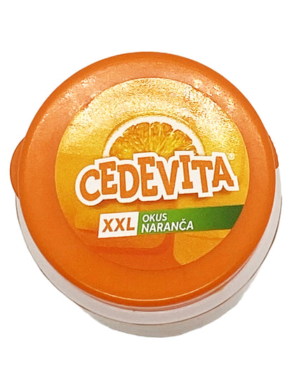 Cedevita Multivitamin Healthy and Sweet Gummy Sweets with 9 Essential Vitamins in Orange Glass Flavour - A Bag Full of Vitamins to Boost the Immune System - Pack of 15 Gummy Candies