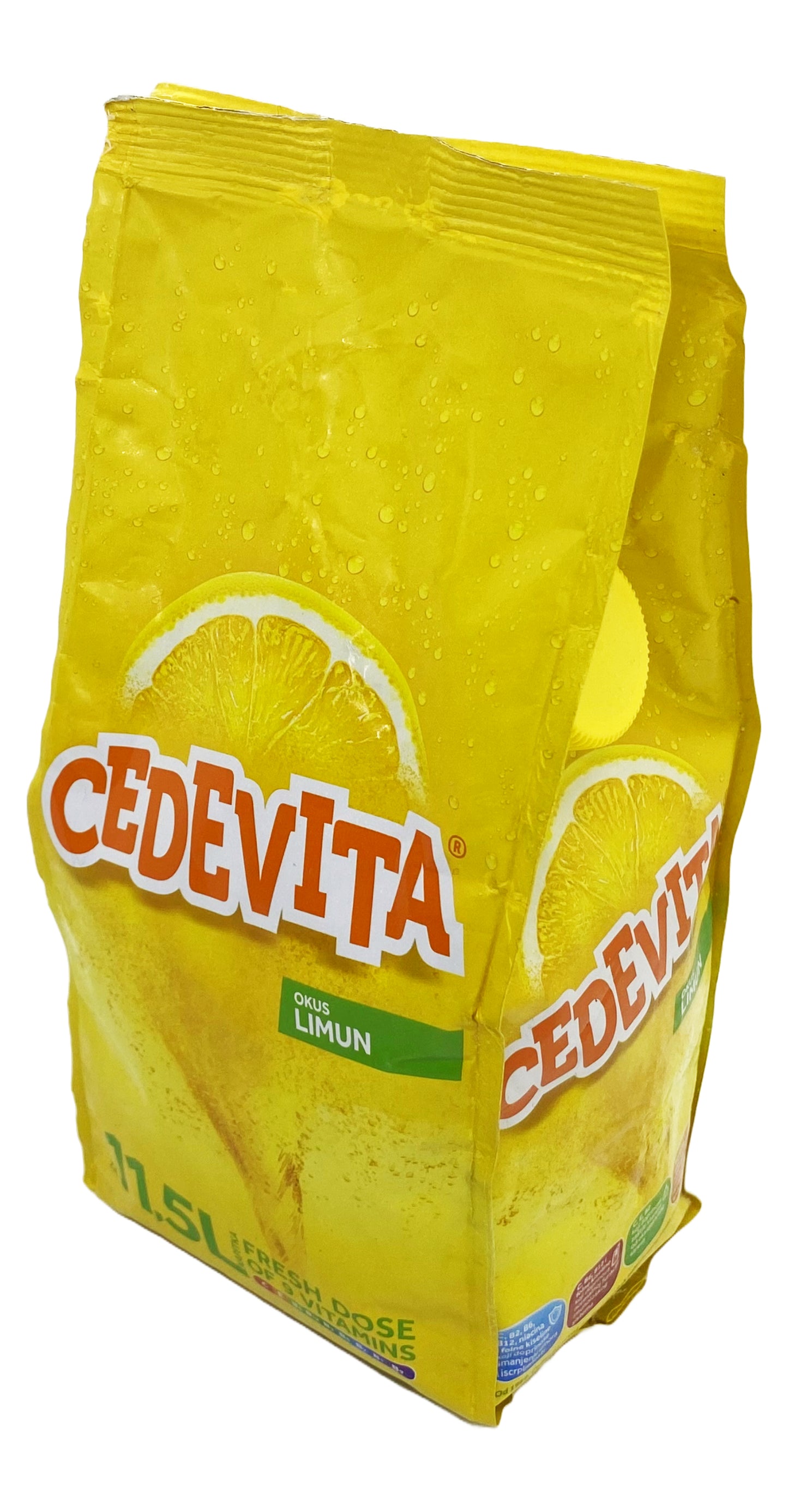 Cedevita Lemon 2 x 900 g Limun Shower Powder Makes 23 L Juice Alcohol-free from Croatia