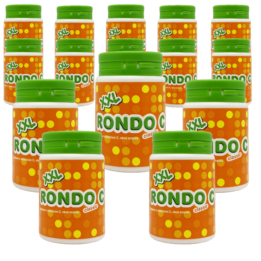 15-Pack Cedevita Multivitamin Healthy and Sweet Candies (Orange Pot)