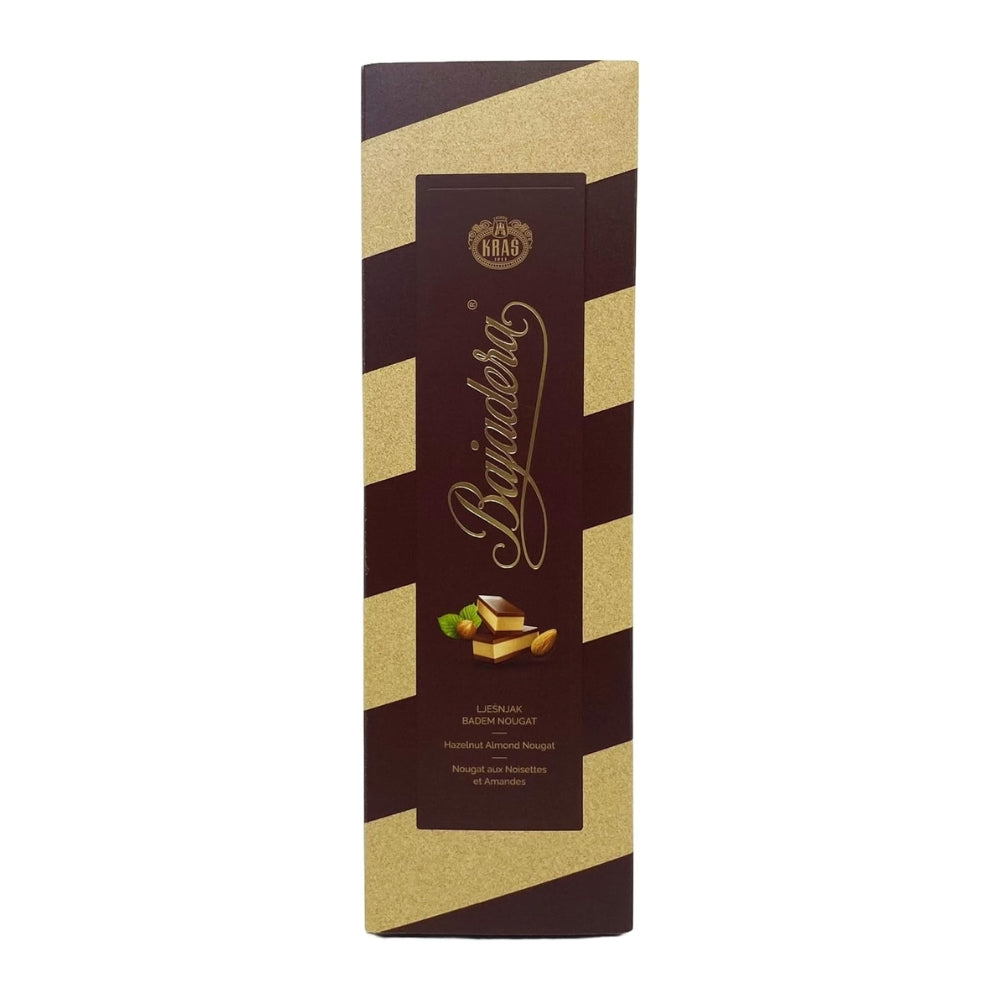 Premium Bajadera Diamond Chocolates with Finest Nut & Almond Viennese Nougat – Kosher, Halal, and Vegan Certified Bajadera Chocolates – Multipack Sizes (87 G, 12 PCS)