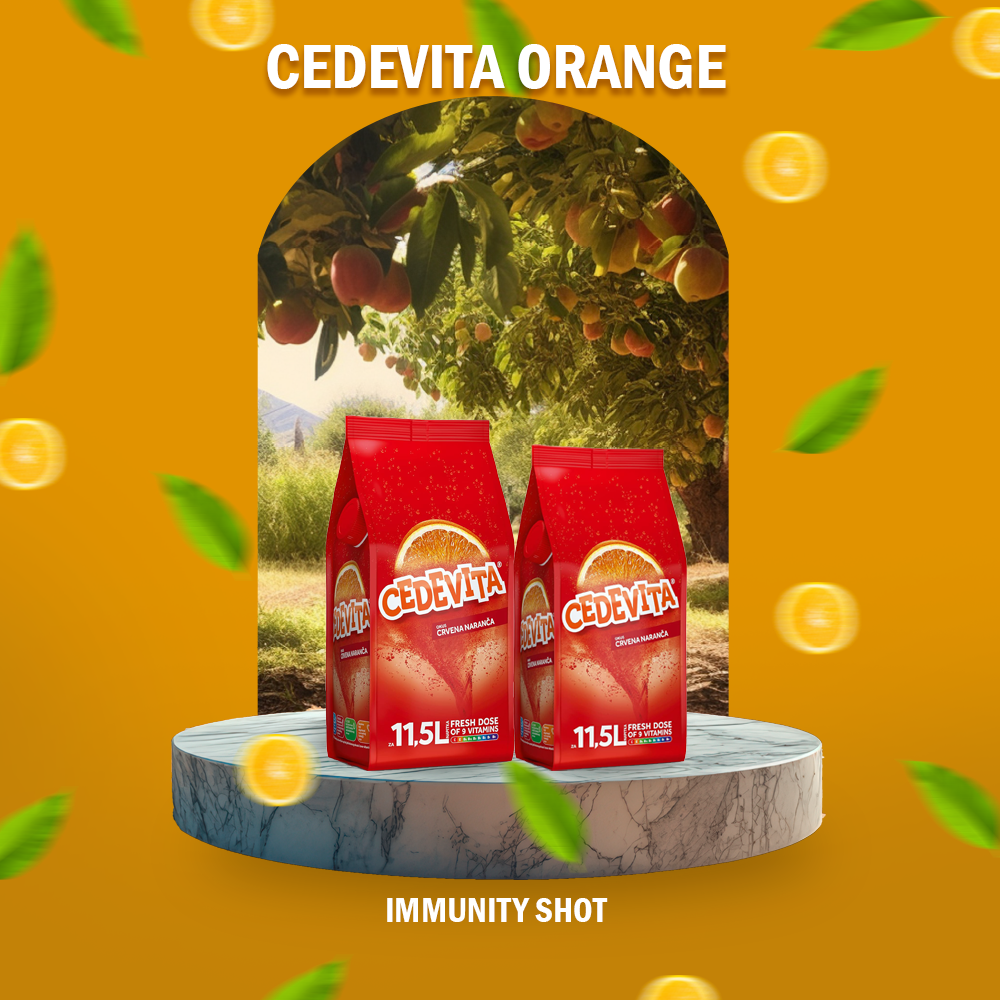 Cedevita Red Orange 9 Vitamins Makes 11.5 L